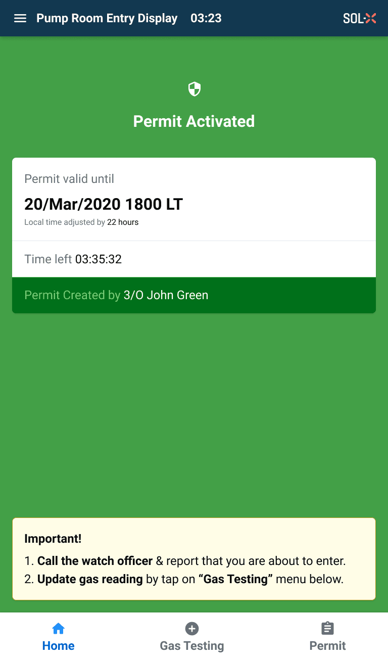 SafeVUE.ai mobile safety briefing screen
