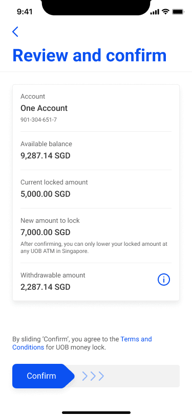 Step 05: Review & Confirm
