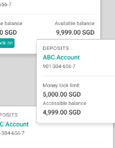 Account details
